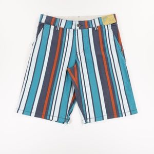 Thereabouts Boys Adjustable Waist Comfort Stripe Flex‎ Chino Short Navy Size 18